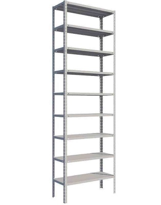 Стеллаж MS STRONG 3100x1000x300 (9 полок) в Сочи - купить недорого. Смотреть каталог