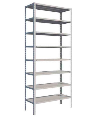 Стеллаж MS STRONG 2550x1000x400 (8 полок) в Сочи - купить недорого. Смотреть каталог